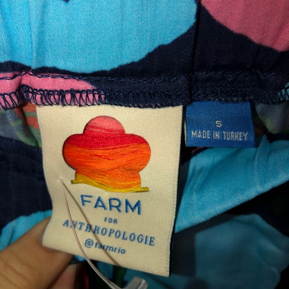 New Farm Rio x Anthropologie Fruit Printed Joggers Pants sz S/Small - Picture 6 of 7